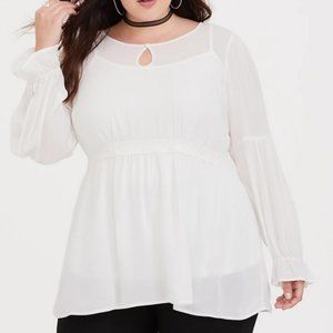 NWOT Torrid Outlander TimeTraveler Tunic